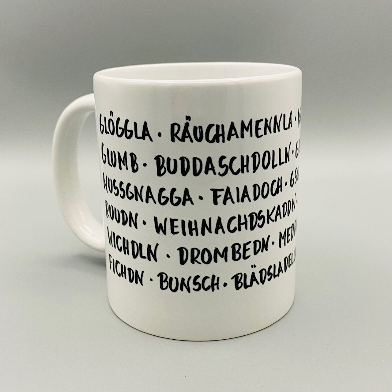 Tasse Mundart