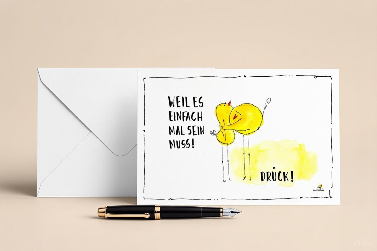 Grußkarte zum Abitur