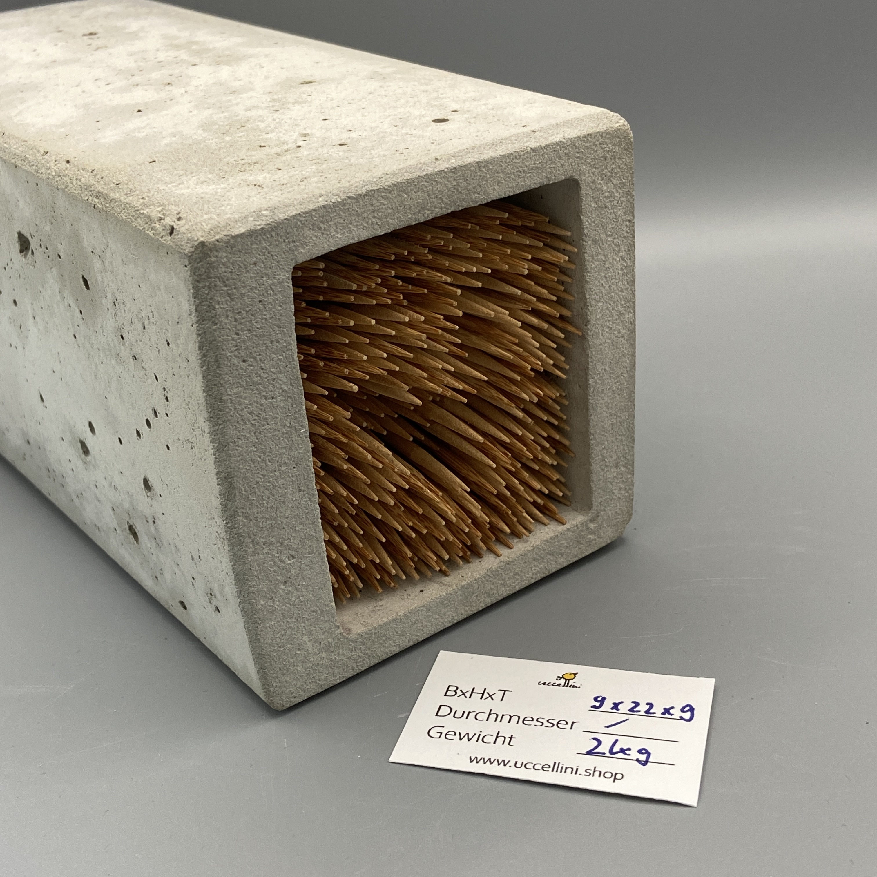 Messerblock aus Beton