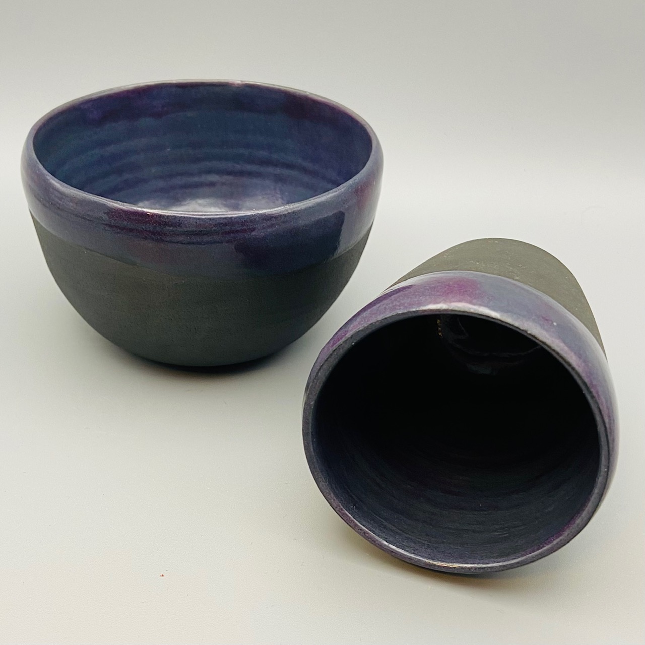 Keramik Schale und Becher