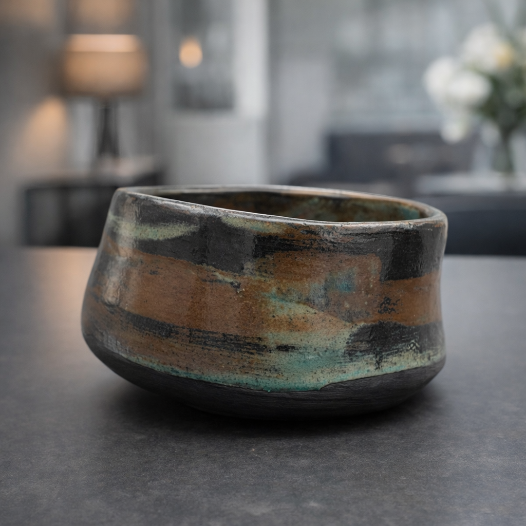 Handgefertigte Matchaschale