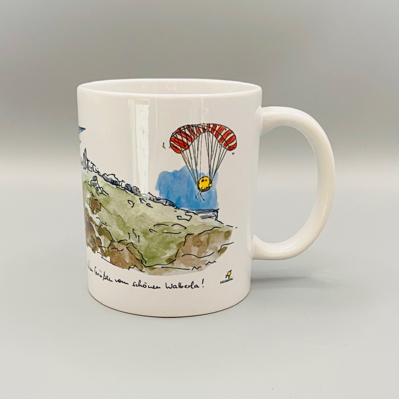 "Ne klasse Tasse" mit dem Motiv Walberla