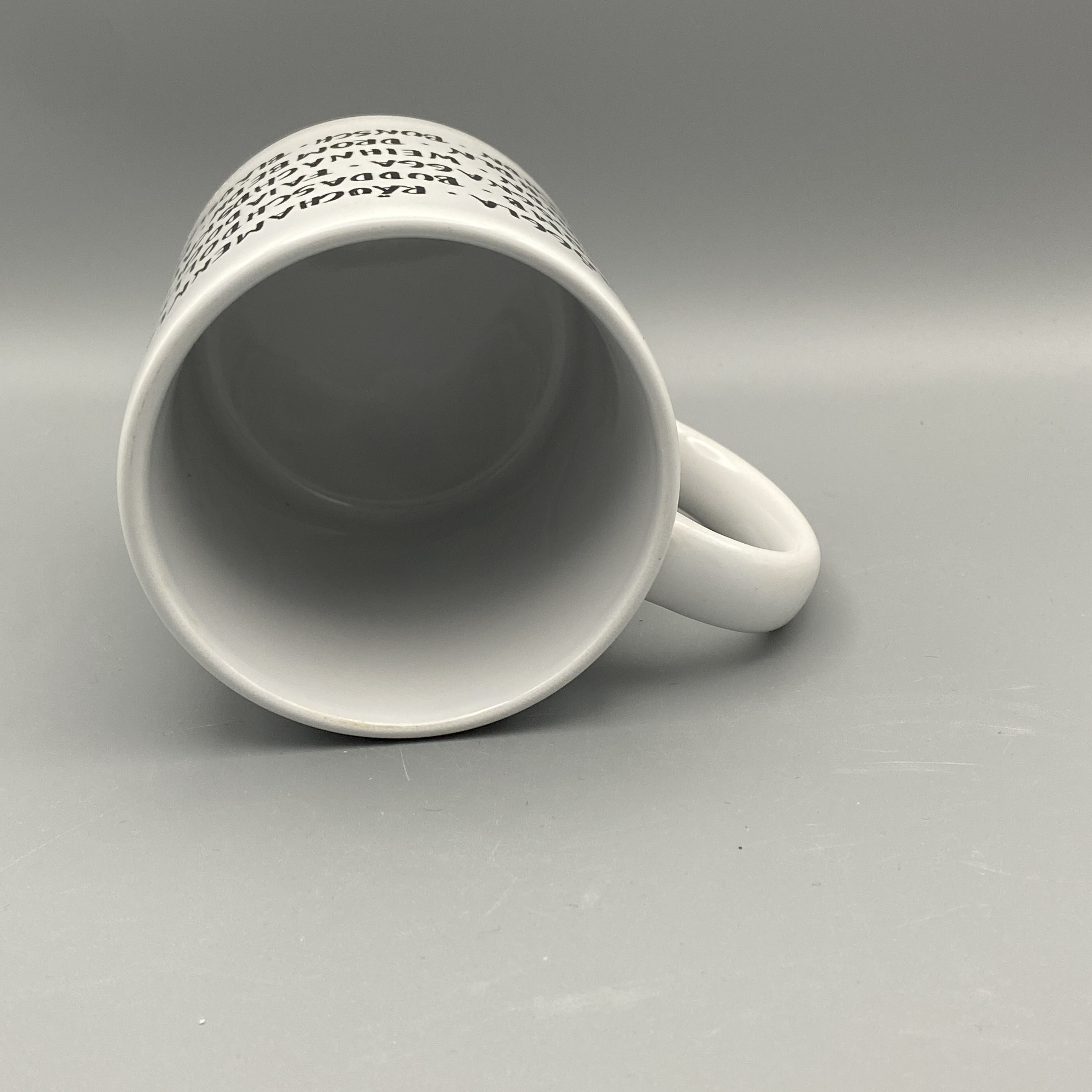 Tasse Mundart Begrifferaten