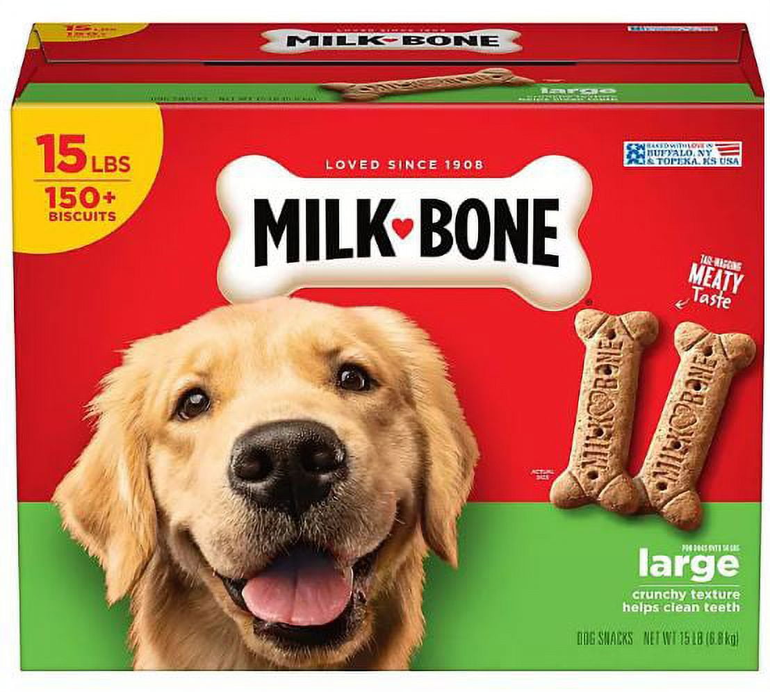 Milk-Bone Original Crunchy Dog Biscuits, Large (15 lbs.)