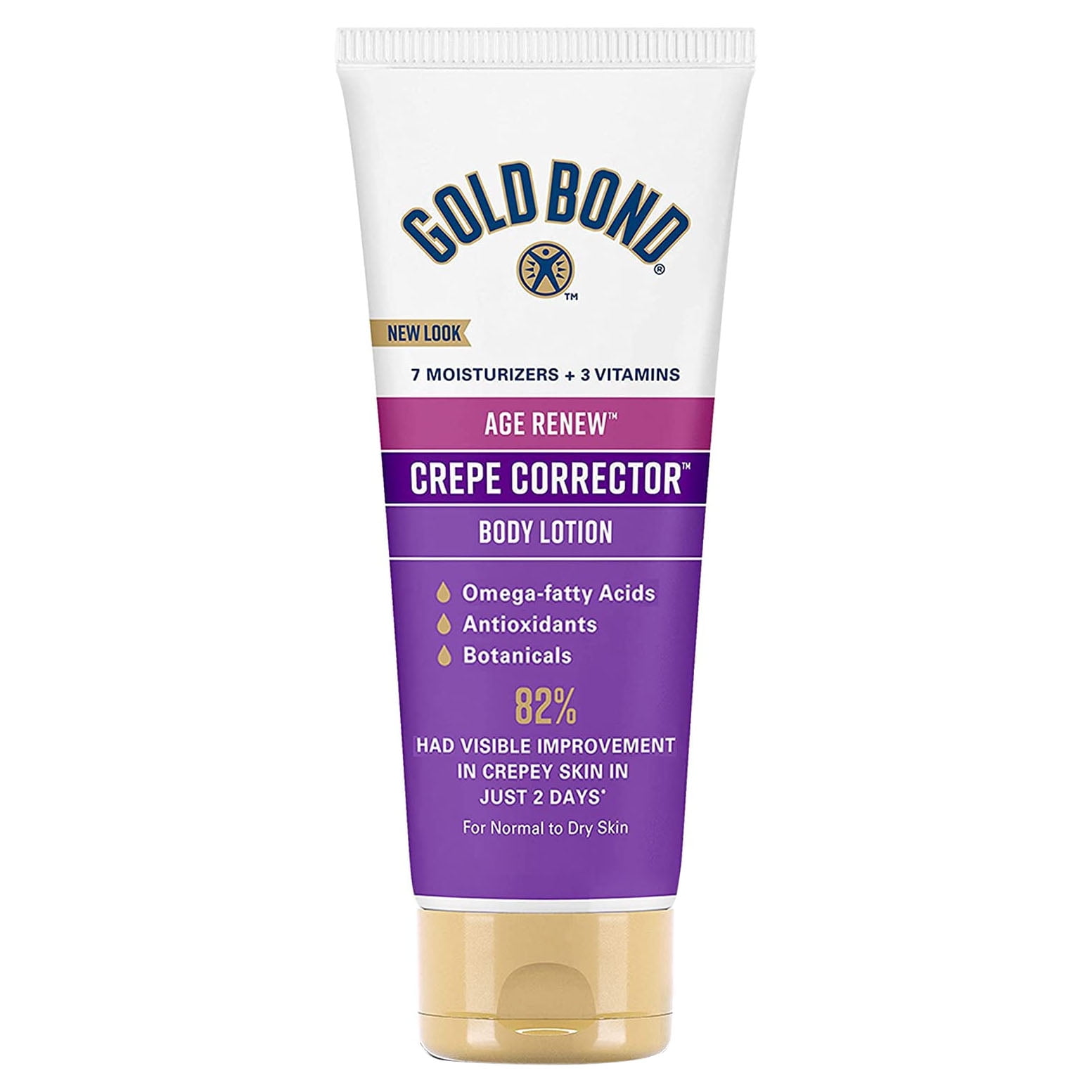 Gold Bond Crepe Corrector Age Renew Body Lotion Fragrance Free - 8 oz