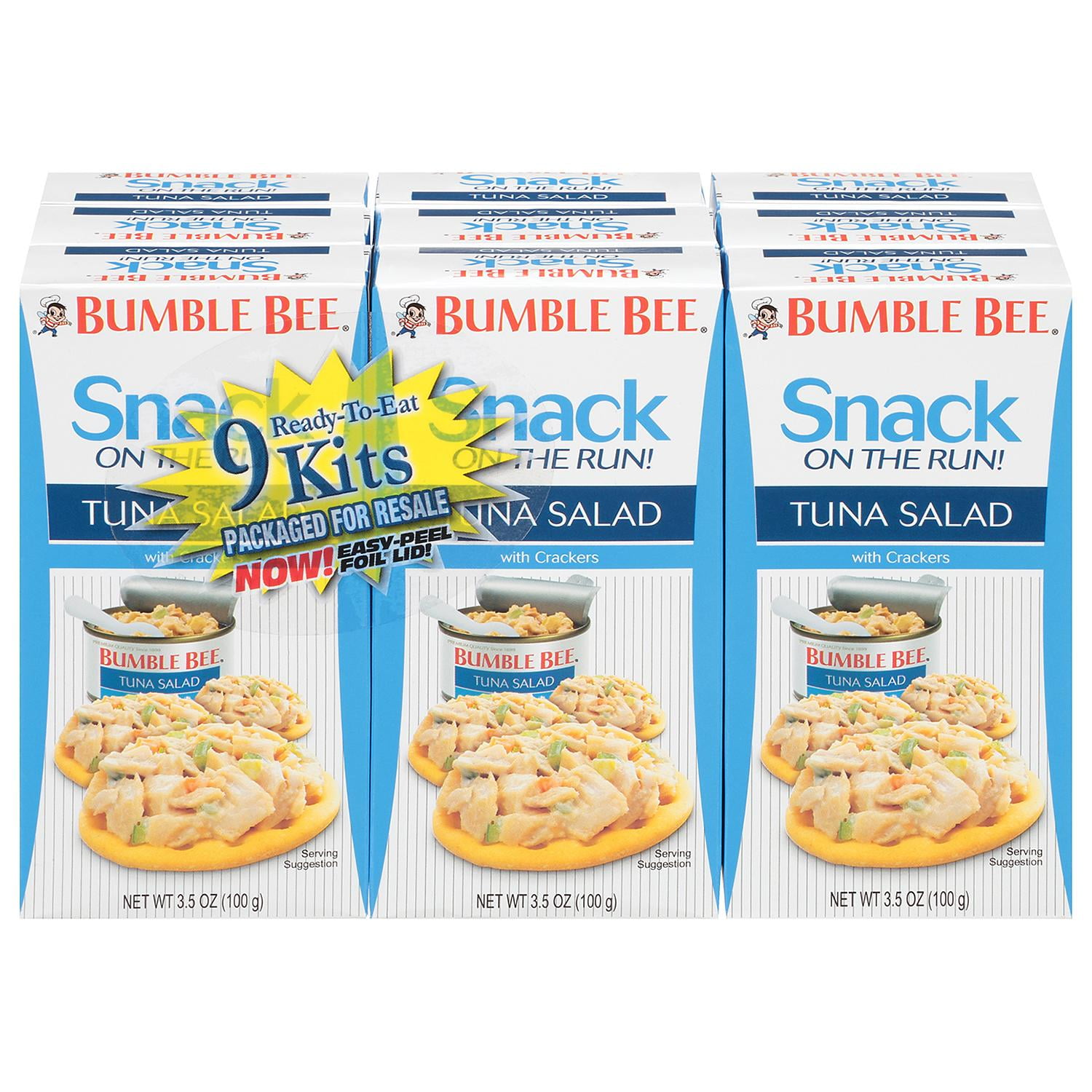 Bumble Bee Tuna Salad Snack On The Run Kit (3.5 oz., 9 ct.)