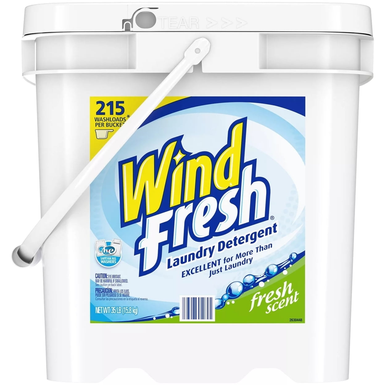 WindFresh Powder Laundry Detergent, Original (35 Pounds, 215 Loads)