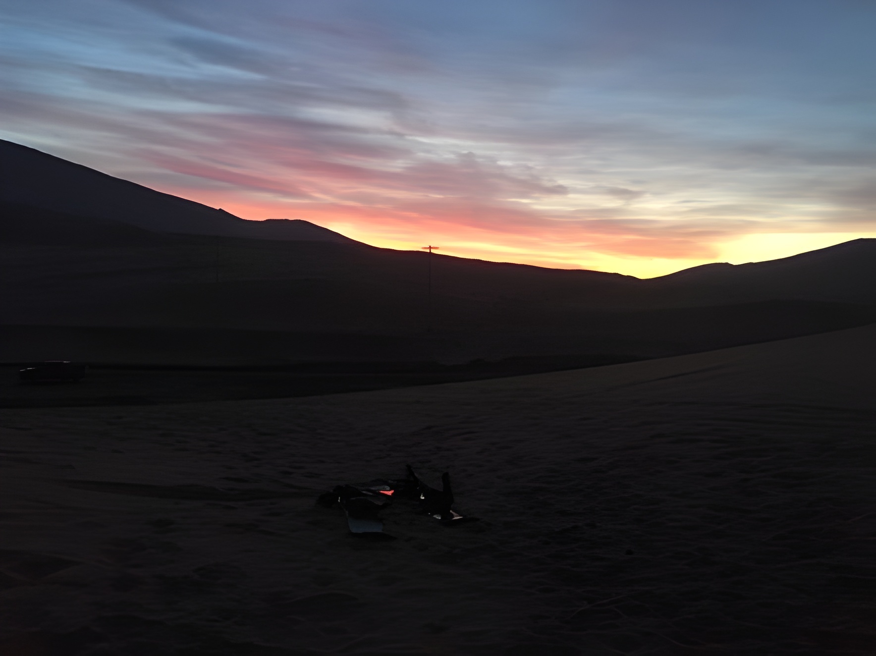 Atardecer en las dunas