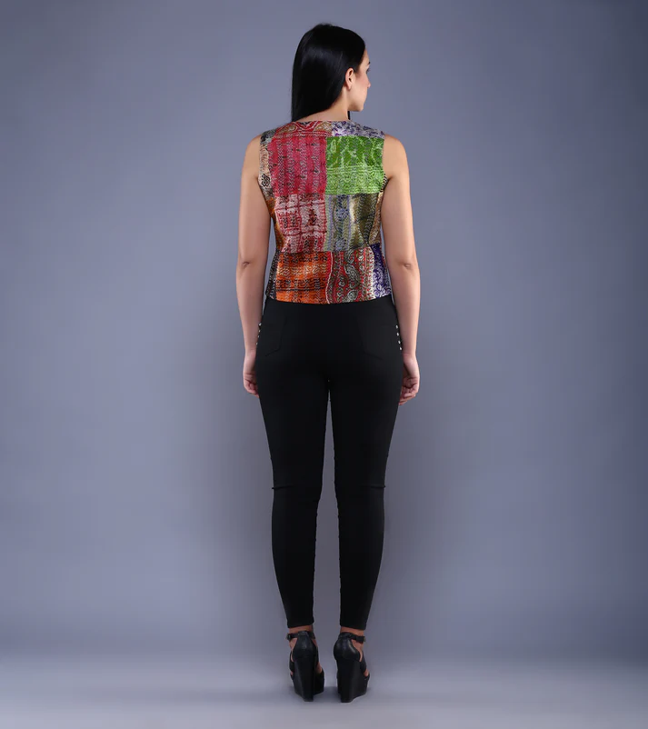 KOTI: Kantha Waistcoat