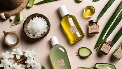 Kit de productos naturales para el cuidado de la piel