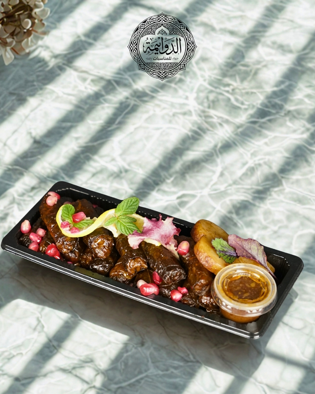 Stuffed Grape Leaves Platter