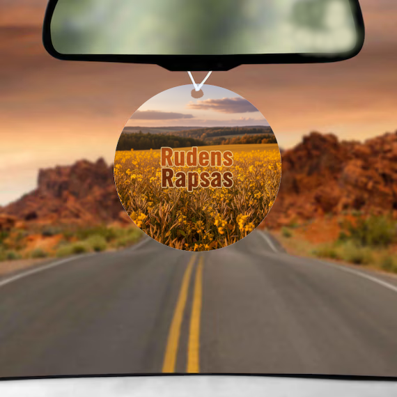 Pakabinamas automobilio kvapukas „Rudens rapsas“