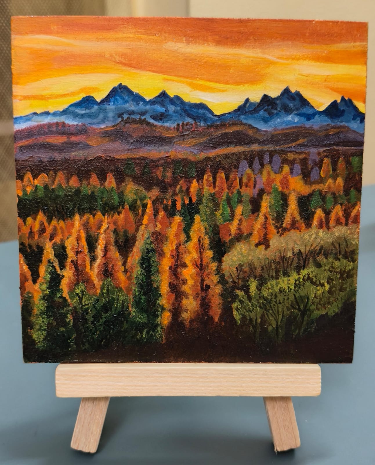 Autumn Landscape Miniature