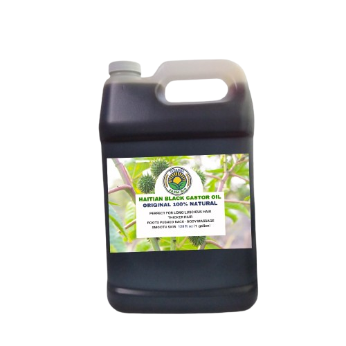 Organic Castor Oil 128 oz – Hair Growth, Skin & Scalp Care