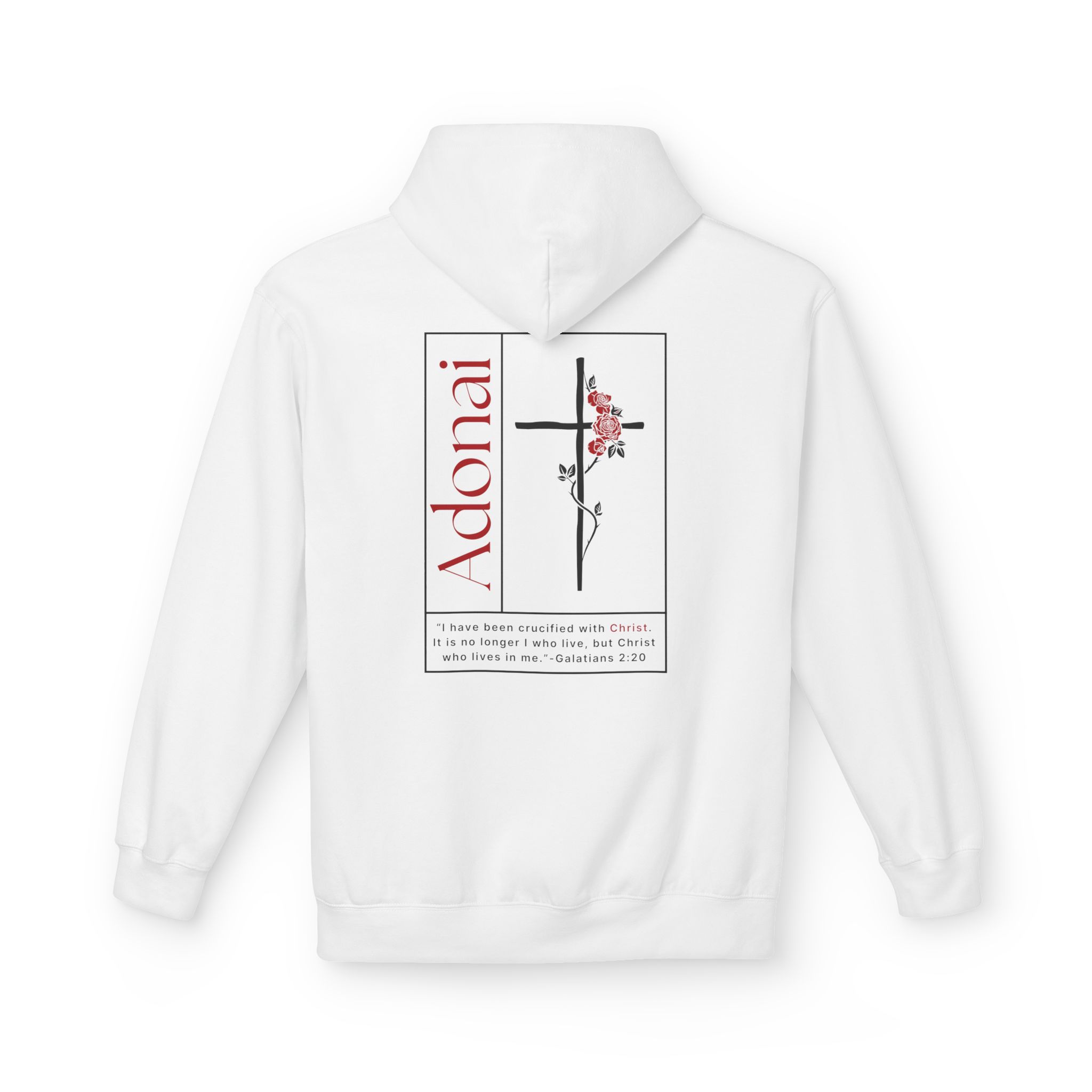 Galations 2:20 "Adonai" - Hoodie