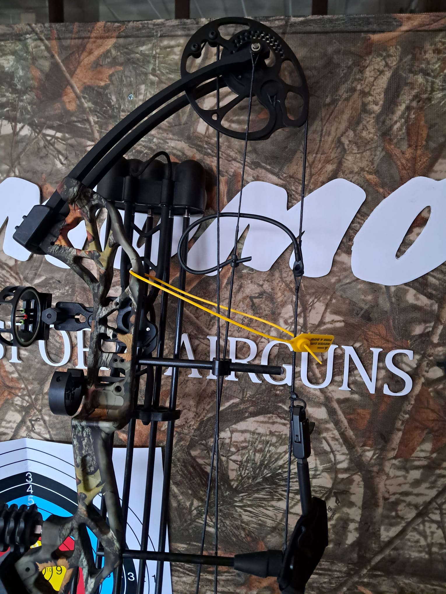 Arco de poleas camuflaje 19 a 70lbs