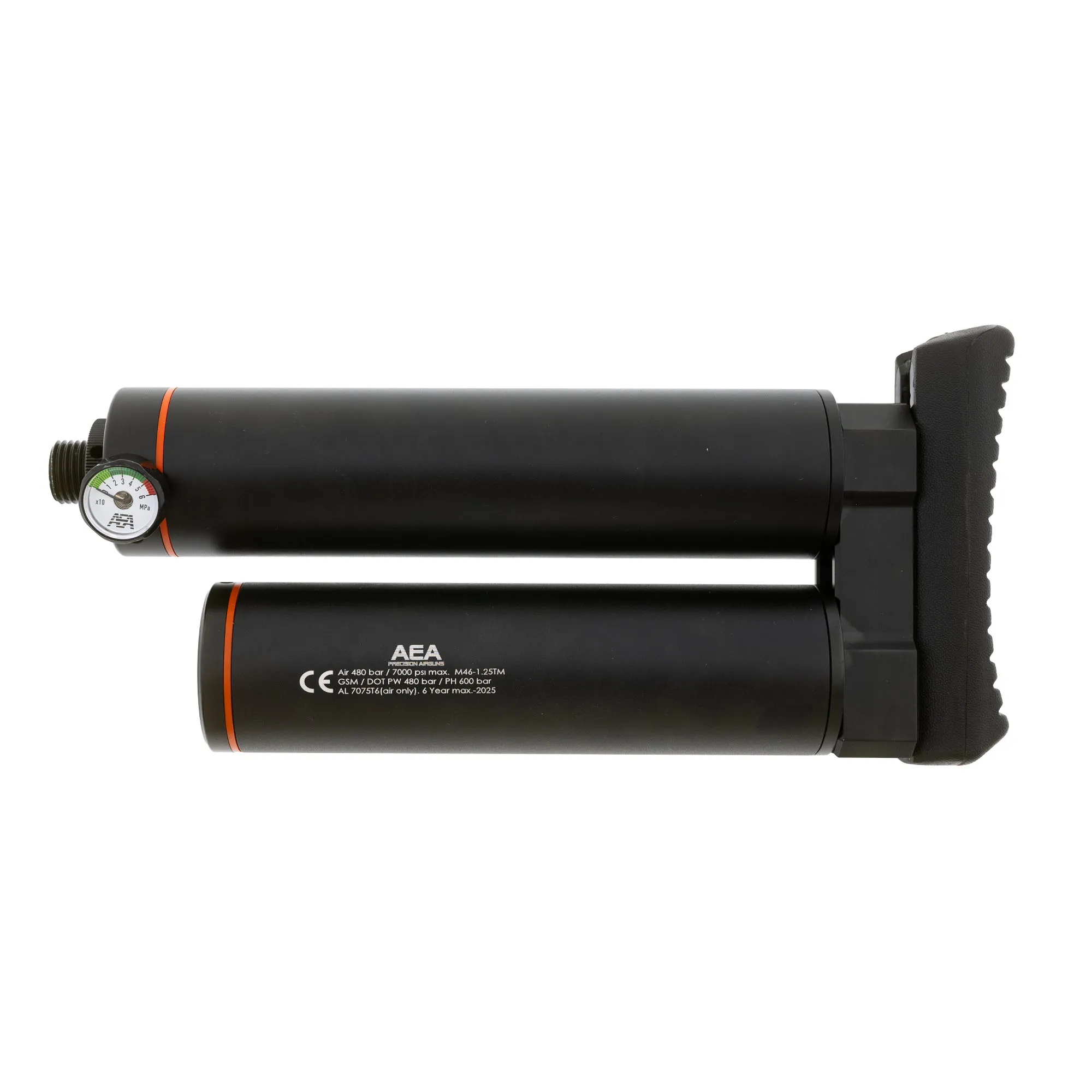 Deposito trasero Megalodon a 482 bar