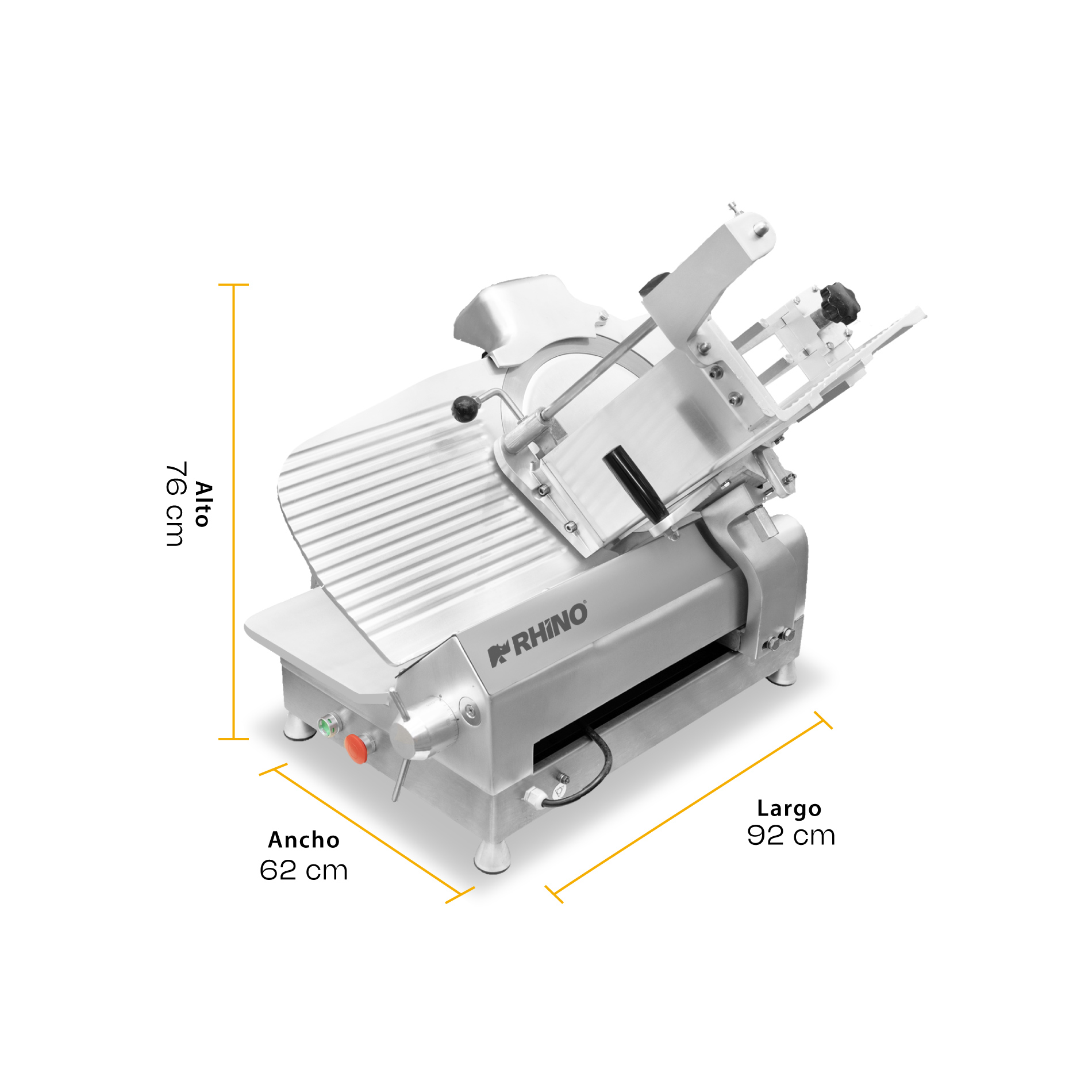 Rebanadora de Carne Semi Congelada 350 mm