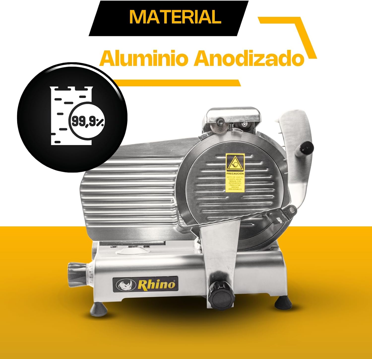 Rebanadora de Alimentos Rhino 250mm