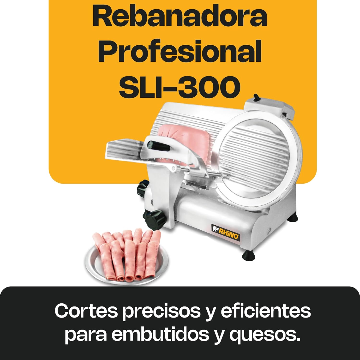 Rebanadora Eléctrica de Gravedad SLI-300