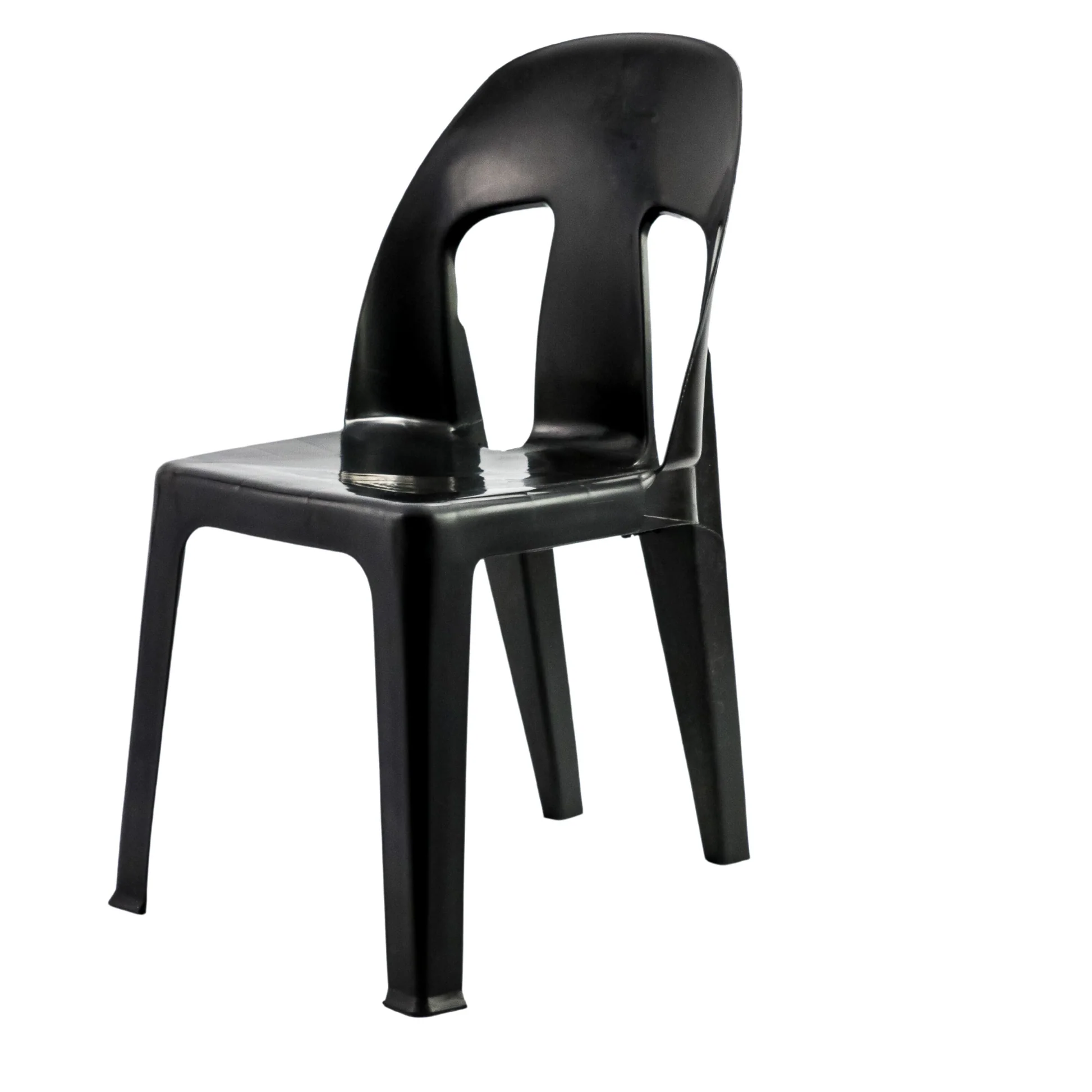 Black Plastic Chair