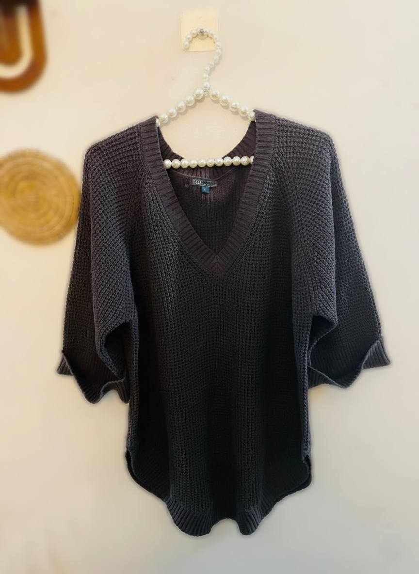 Black Knit Sweater