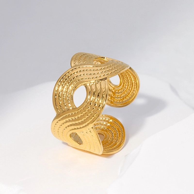 Elegant Stainless Steel Ring