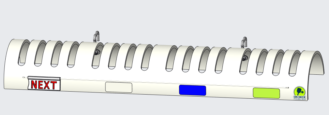 16 Paddle Rack with Slider