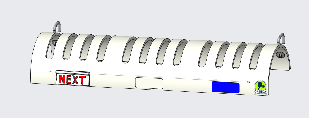 12 Paddle Rack with Slider