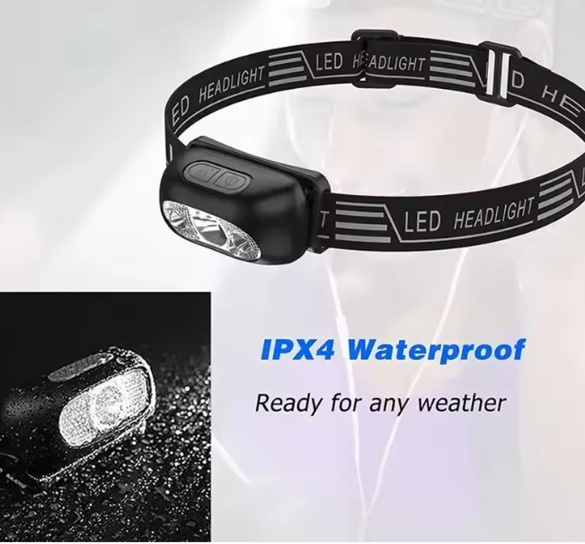 Adjustable LED Headlamp – Hands-Free Lighting for Camping, Cycling & Night Runs
