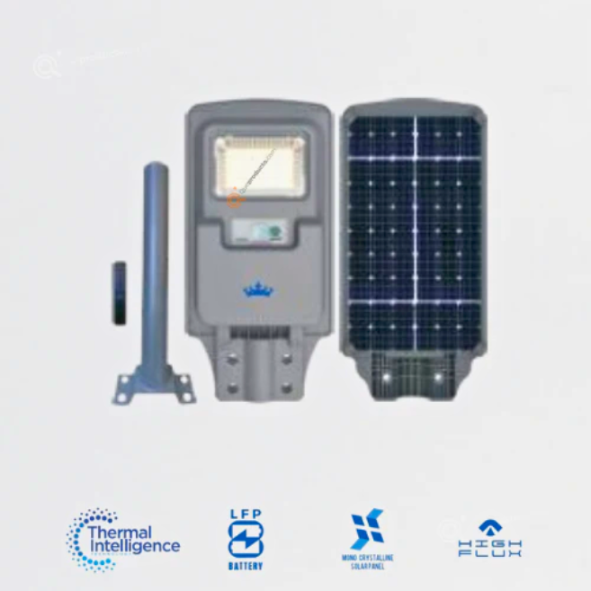 LED Lum. Alumb. Pub. Solar RW250 6500K IP65 Royal Lighting