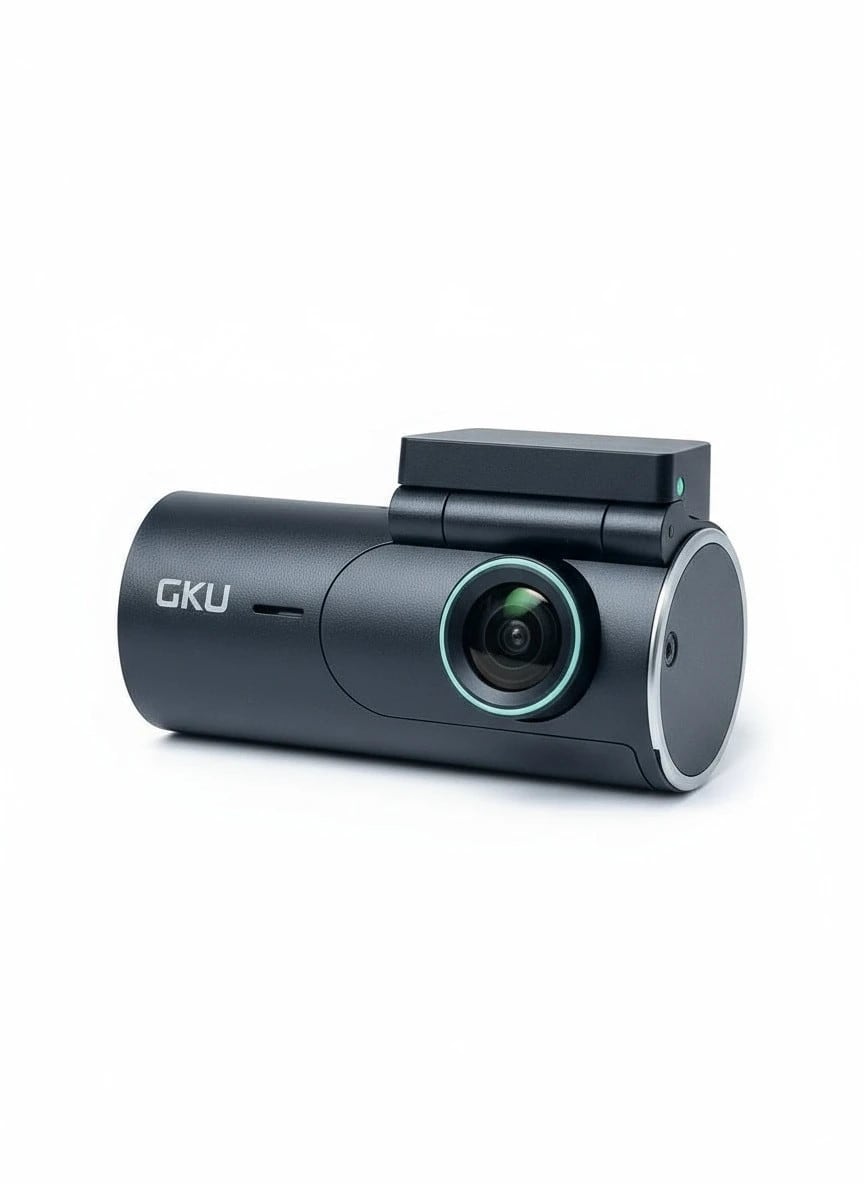 Dashcam GKU D600 - 4K Ultra HD + 2.5K WiFi 5GHz