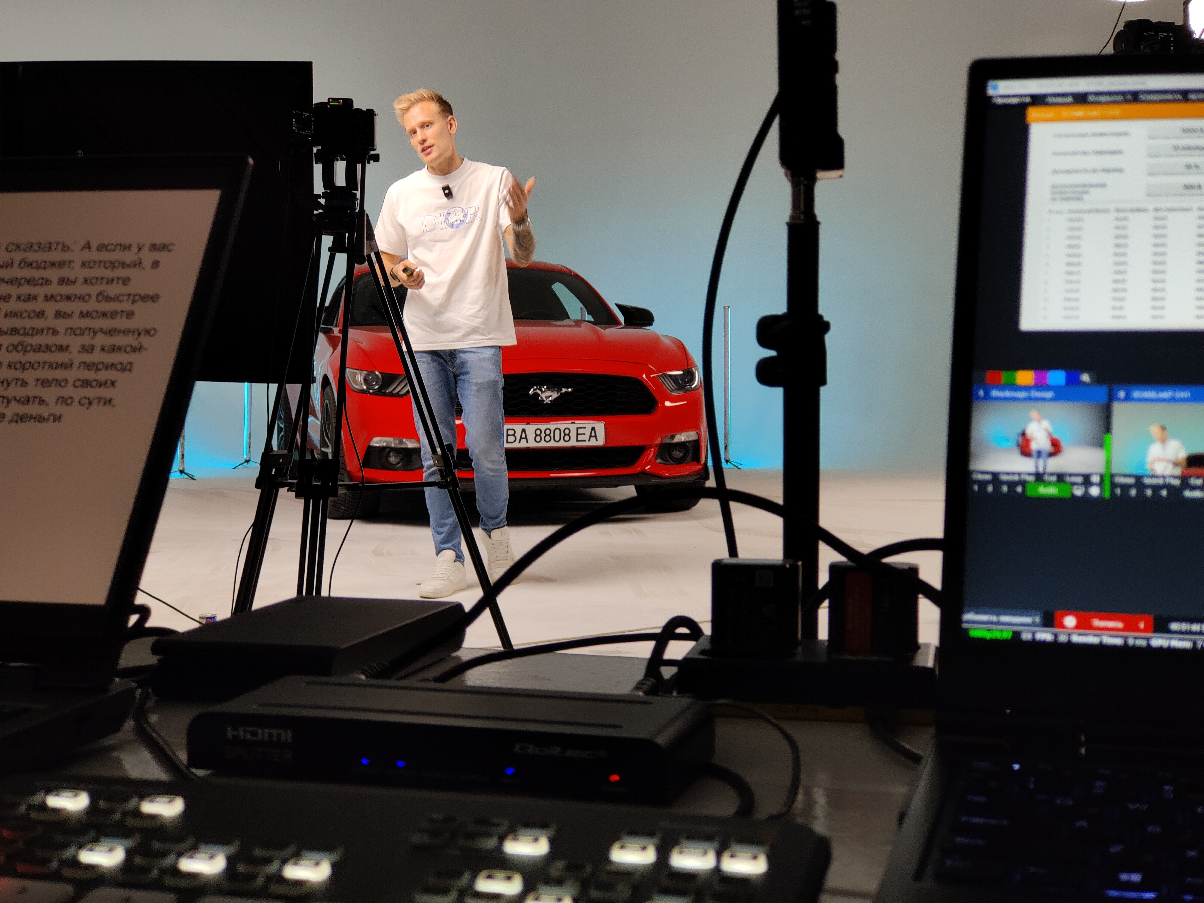 Professional Video Production Setup