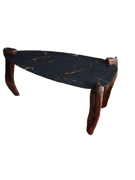 Unikalus svetainės staliukas