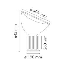 Flos Taccia Lamp PMMA