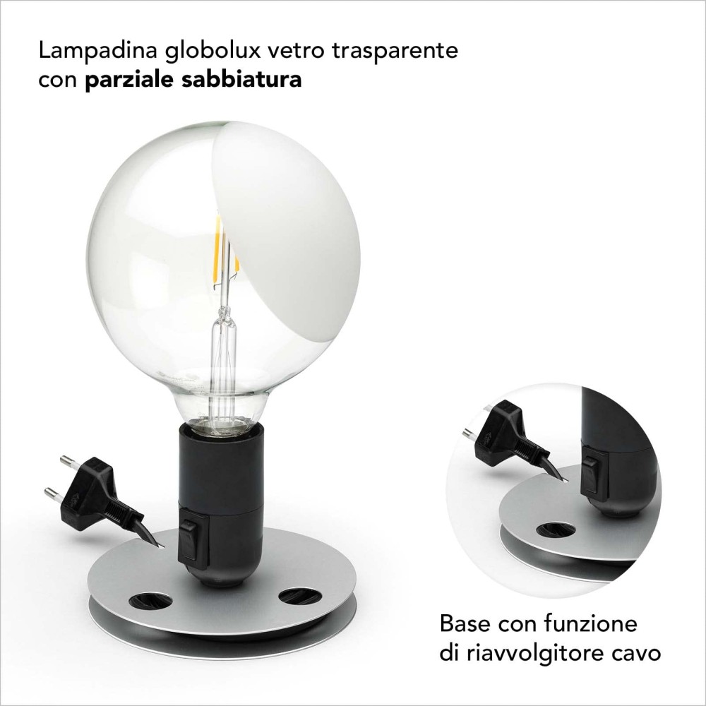 Flos Lampadina Nero