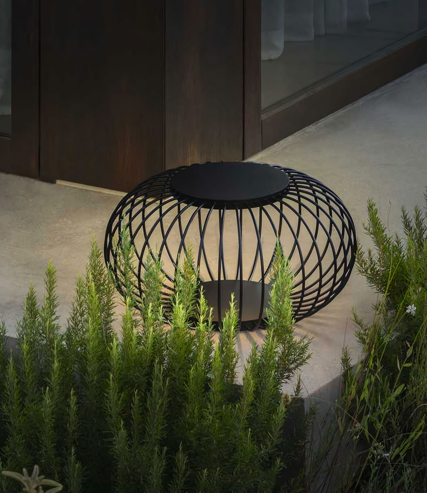  Ideal Lux Djambe  piantana da terra per esterni 