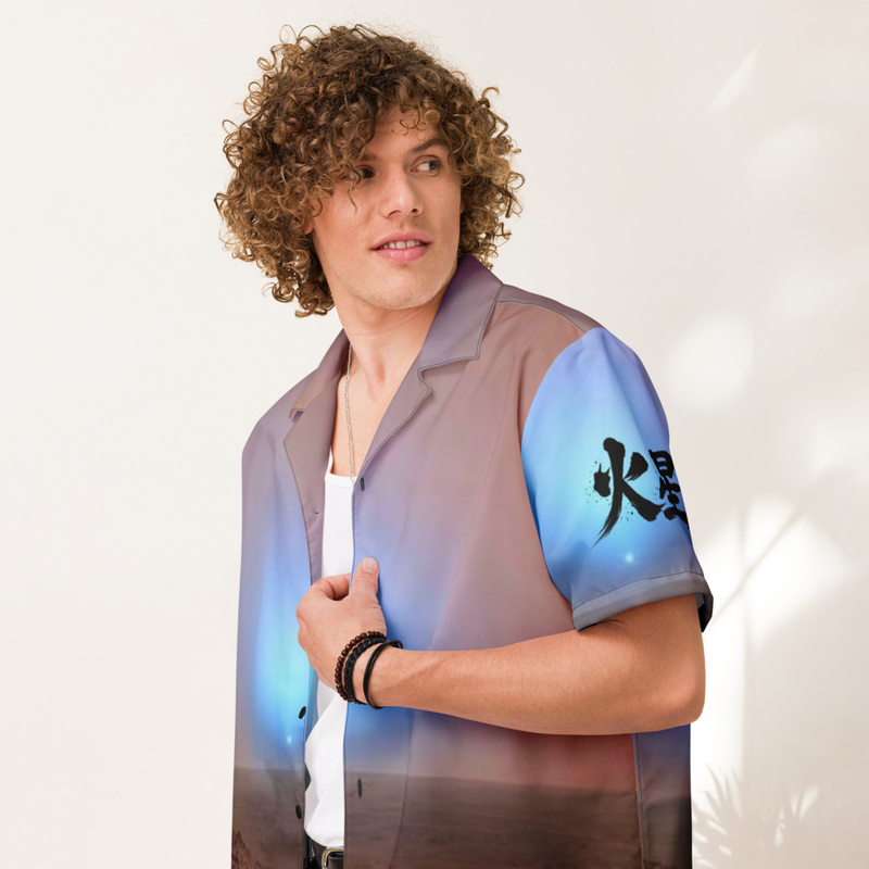 Mars Sunset Shirt Button