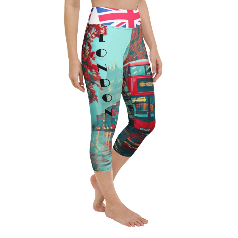 London Streets Capri Leggings