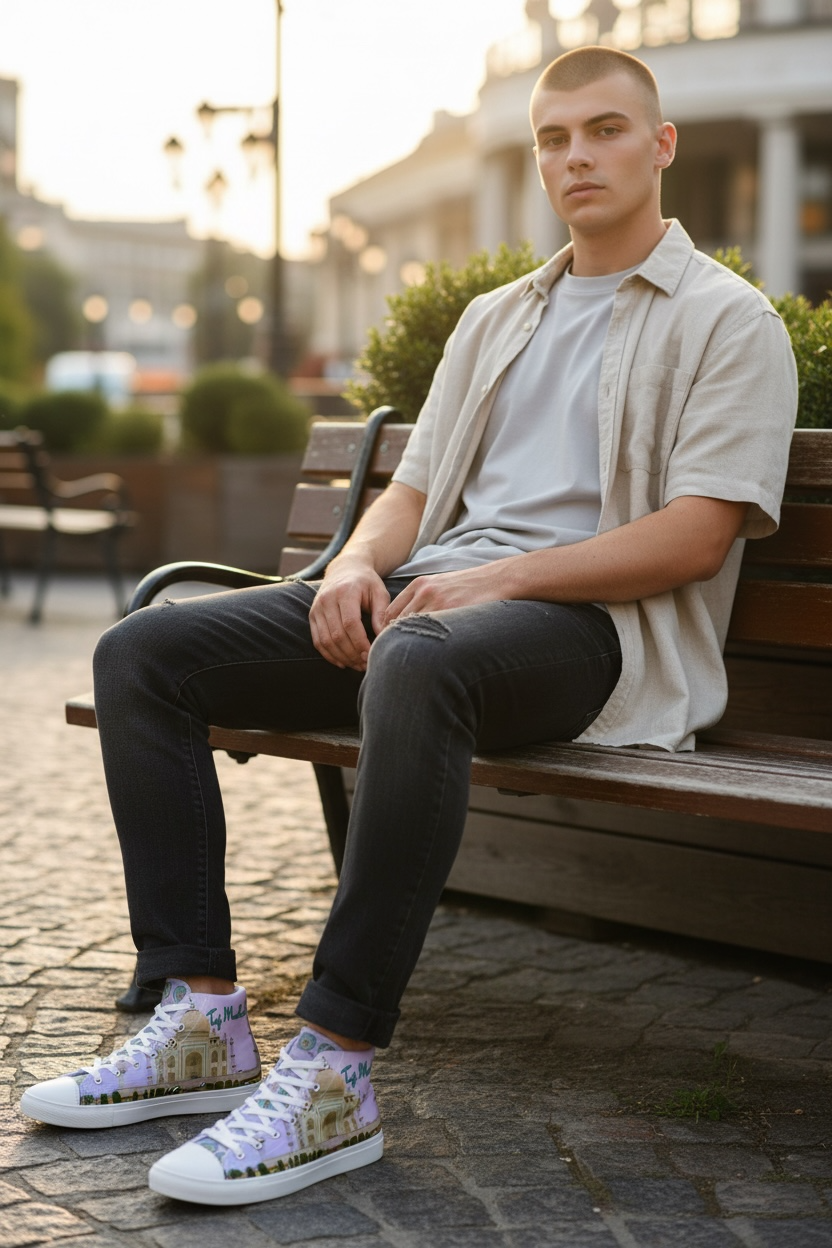 Taj Mahal High Tops - Men's