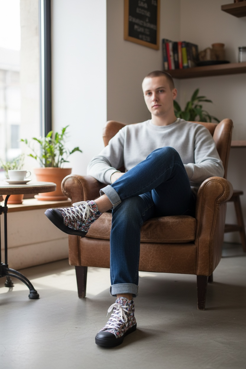 Sausalito Mondrian Reflection High-Tops