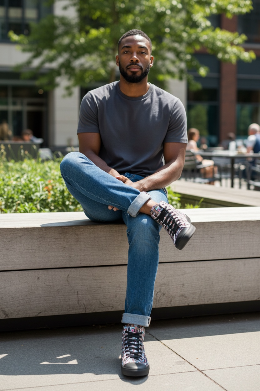 Sausalito Mondrian Reflection High-Tops