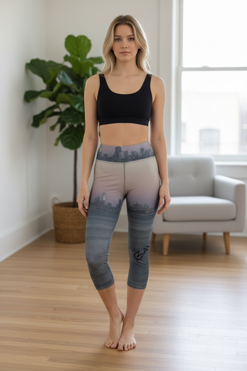 San Francisco Twilight Capri Leggings