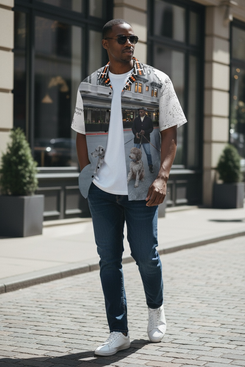 Doogie & The Pack Button-Up