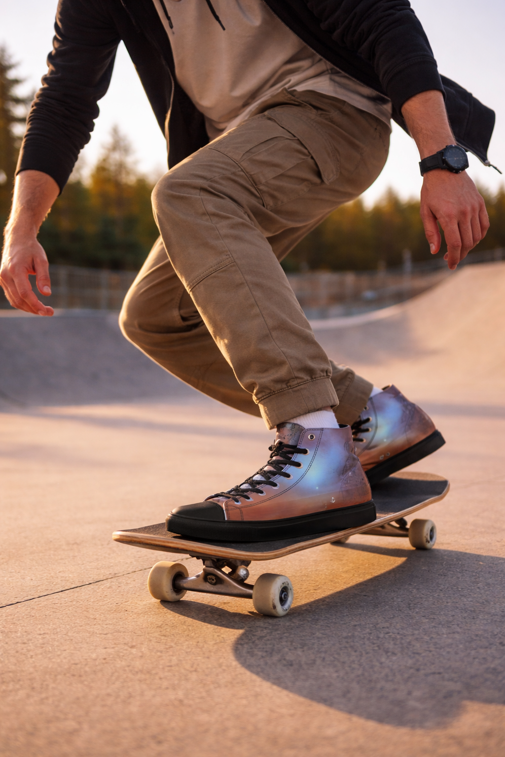 Mars Sunset High-Tops