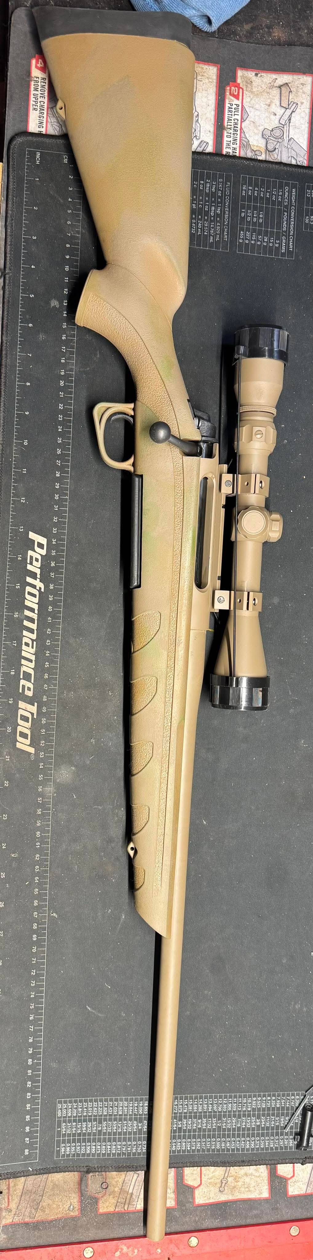 Remington 770 Bolt-action hunting rifle chambered in 243 WIN.  (Used)