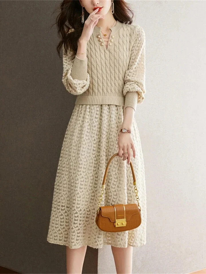 Elegant Knit Dress