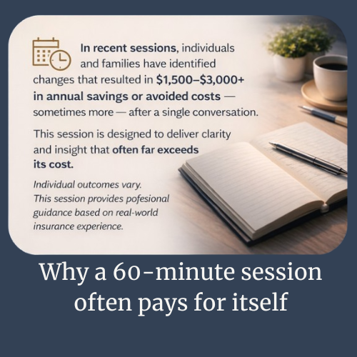 60 Minute Insurance Consultation