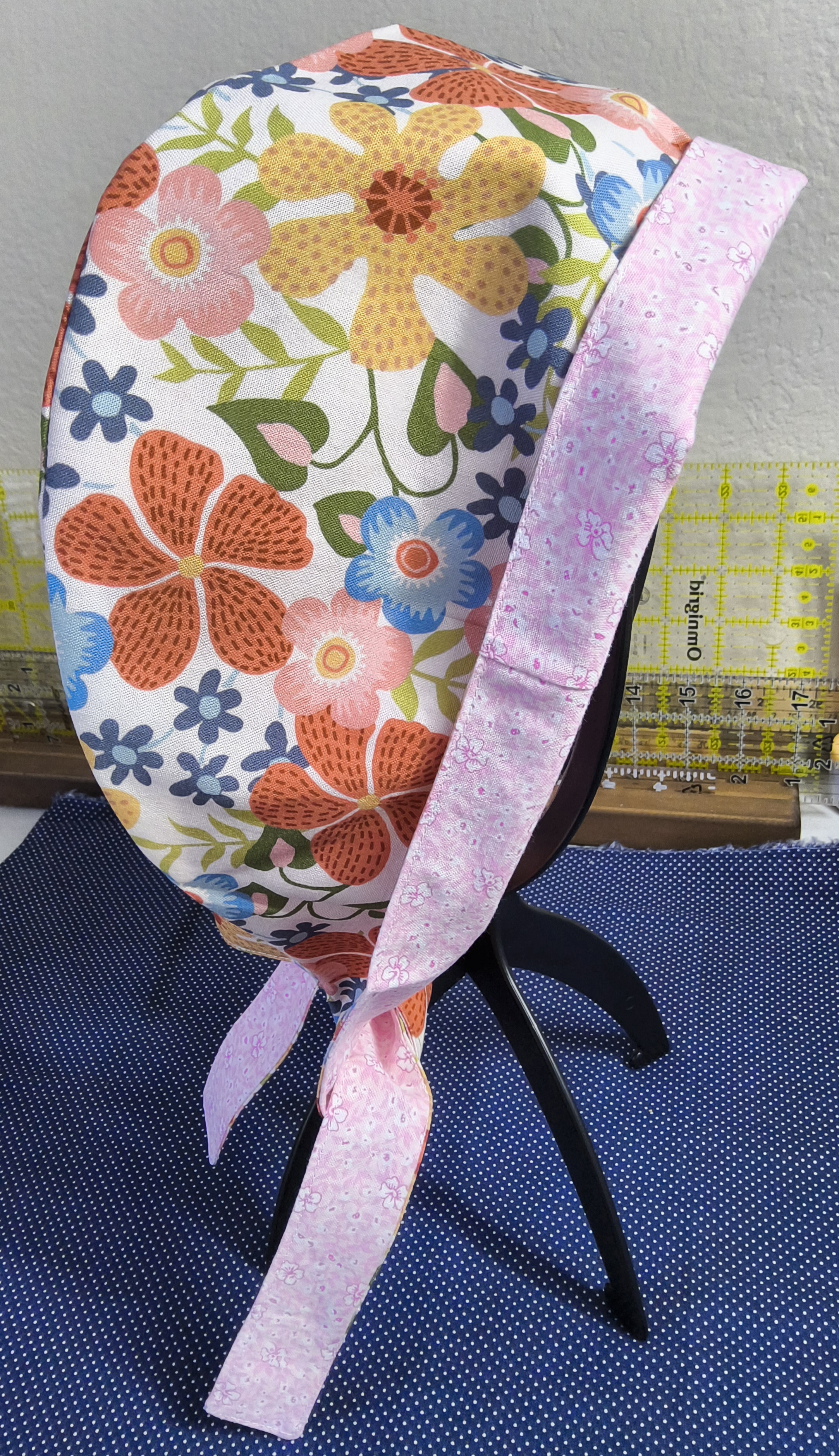 Double Sided Scrub Cap