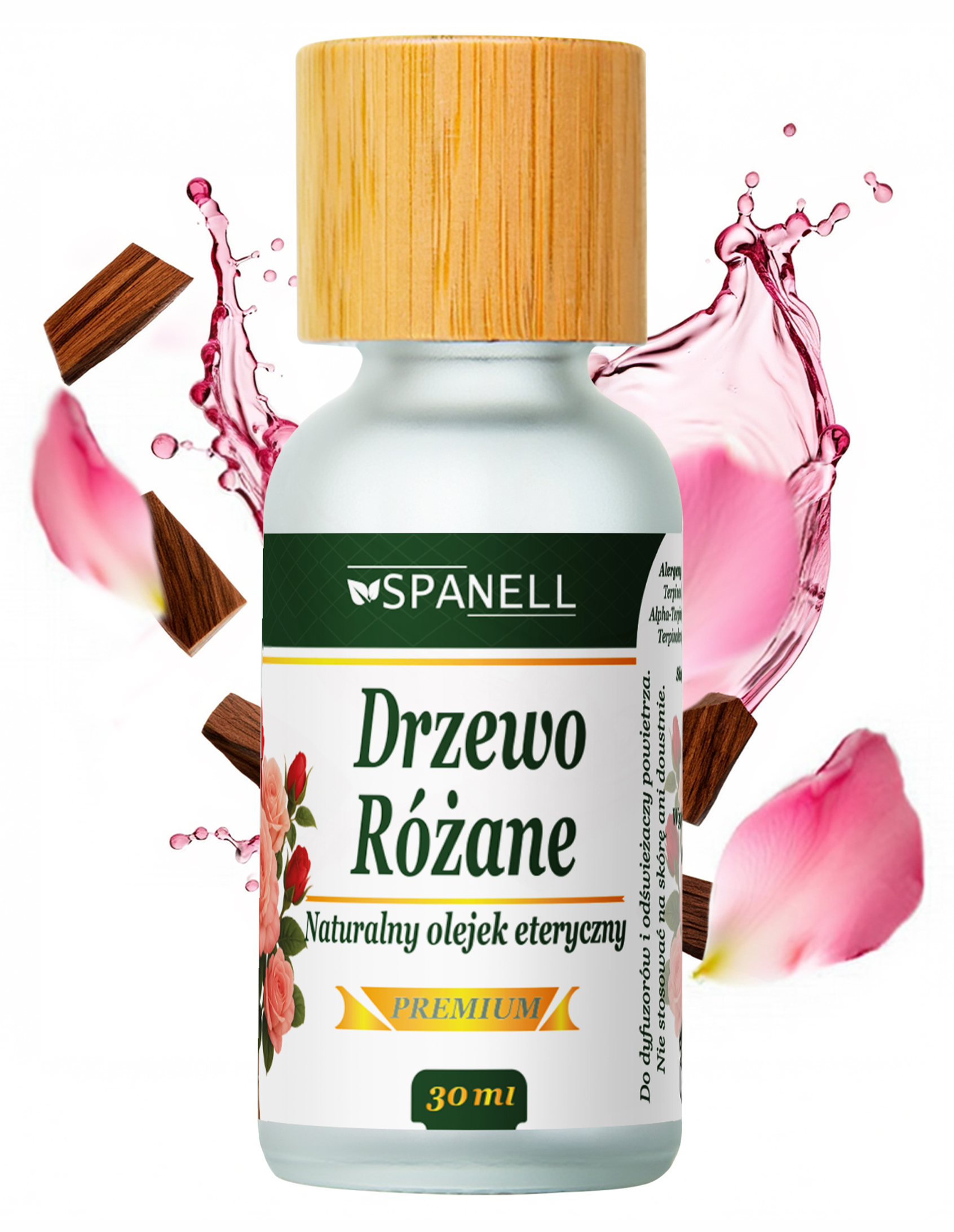 Olejek eteryczny z drzewa różanego